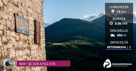 Escursione da Elcito alla fresca faggeta di Canfaito