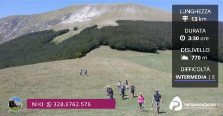 Escursione dalla vetta del Monte Acuto alla birra del Catria