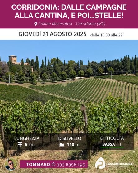 Corridonia: dalle campagne alla Cantina...e poi Stelle!