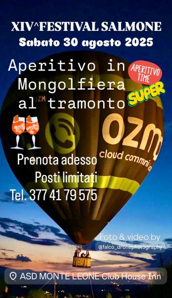 APERITIVO IN MONGOLFIERA