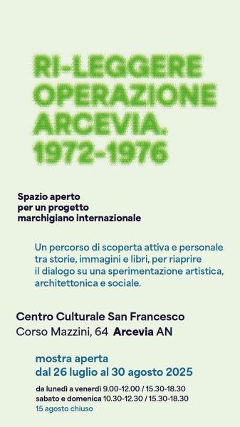 Ti-leggere Operazione Arcevia. 1972-1976