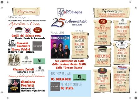 Ultima spiaggia 25esimo Proloco Acqualagna