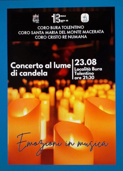 concerto a lume di candela