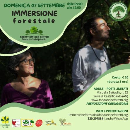 IMMERSIONE FORESTALE