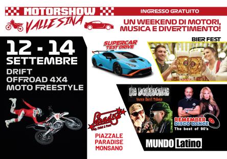 MOTORSHOW VALLESINA - ingresso gratutito