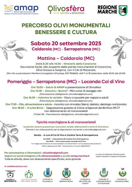 “Percorso Olivi Monumentali – Benessere e Cultura”