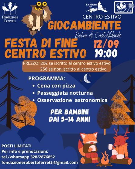FESTA DI FINE ESTATE