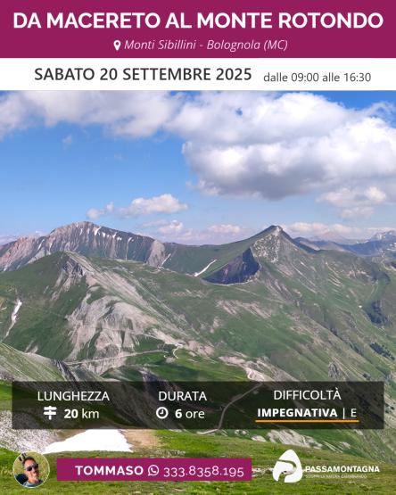 Da Macereto al Monte Rotondo