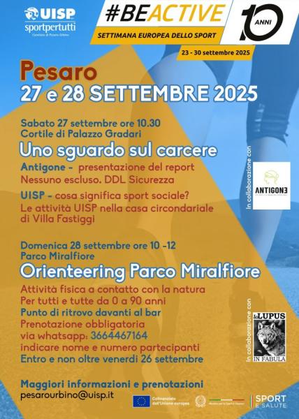 Settimana europea dello sport