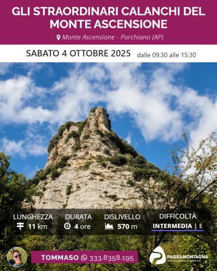 Gli straordinari calanchi del Monte Ascensione