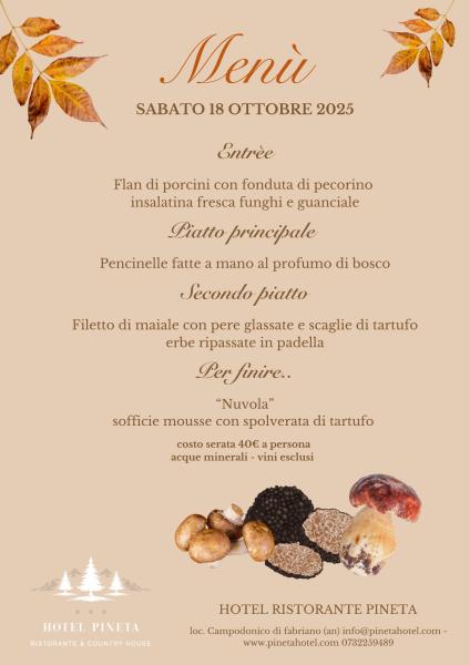 sapori d'autunno