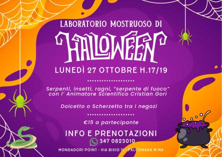 LABORATORIO MOSTRUOSO DI HALLOWEEN