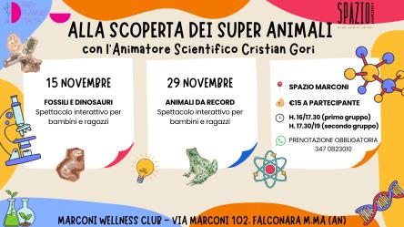 ALLA SCOPERTA DEI SUPER ANIMALI