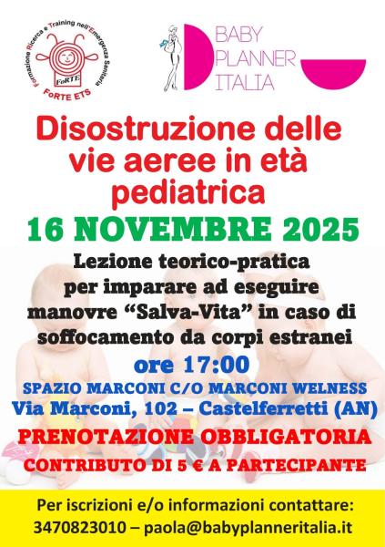 Corso teorico pratico manovre salvavita