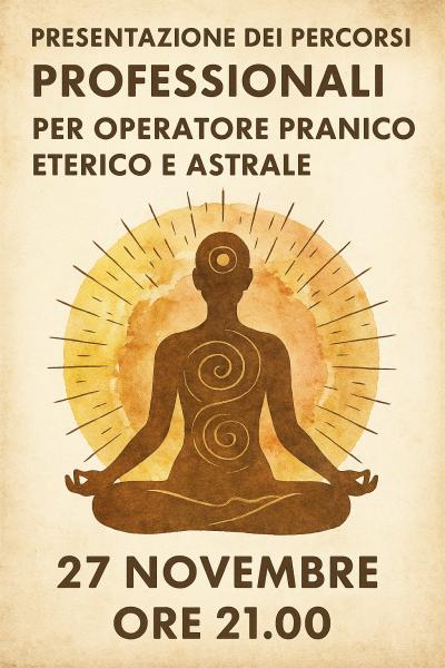 OpenDay Corsi Pranoterapia Cristalloterapia Channeling
