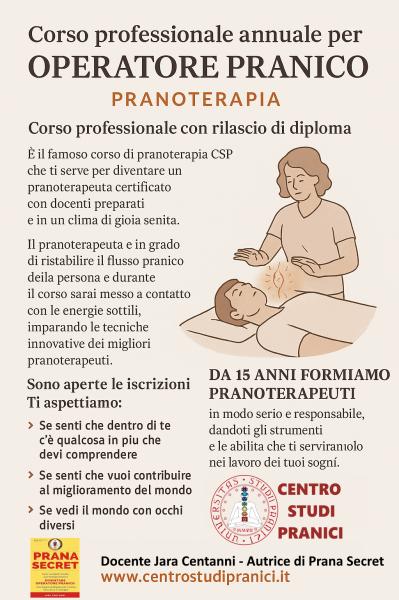 Corso di Pranoterapia