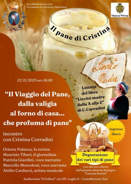 Il Viaggio del Pane, dalla valigia al forno di casa…che profuma di pane