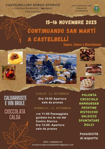 Continuando San Martì a Castelbellī
