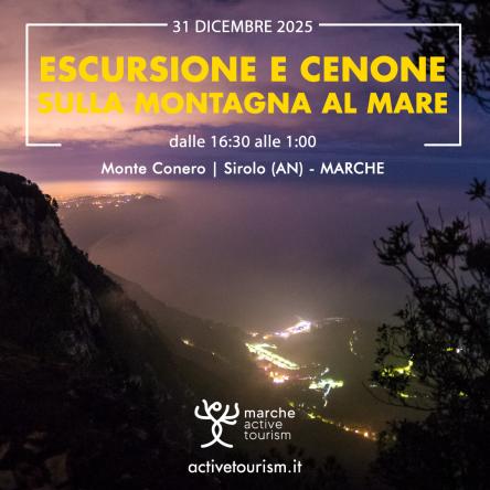 escursione sul Monte Conero con cenone