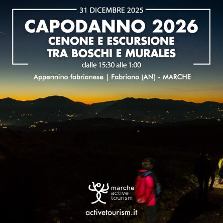 Escursione tra boschi e murales del fabrianese, con cenone