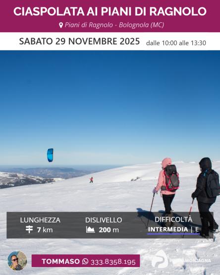 Ciaspolata ai Piani di Ragnolo