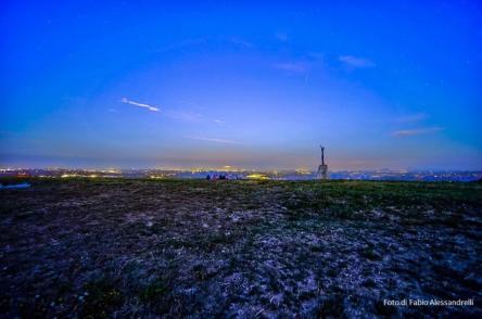 Alba della Luna Piena da Lu Pettu dell'Avenale con Visciola e idee regalo natalizie