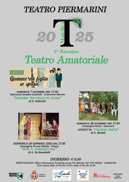 RASSEGNA TEATRO AMATORIALE
