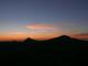 IL TRAMONTO DAL MONTE BICCO