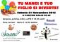 cena con animazione per bambini