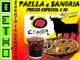 Cena con paella, sangria, concerto dei Caiman e serata latina.