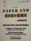 PAPER AND  COLOURS by Moco