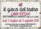 IL GIOCO DEL TEATRO