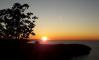Il tramonto del Solstizio d'estate sul Monte Conero