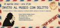 Invito al Museo con delitto