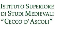 Ist. Sup. di Studi Medievali Cecco d'Ascoli